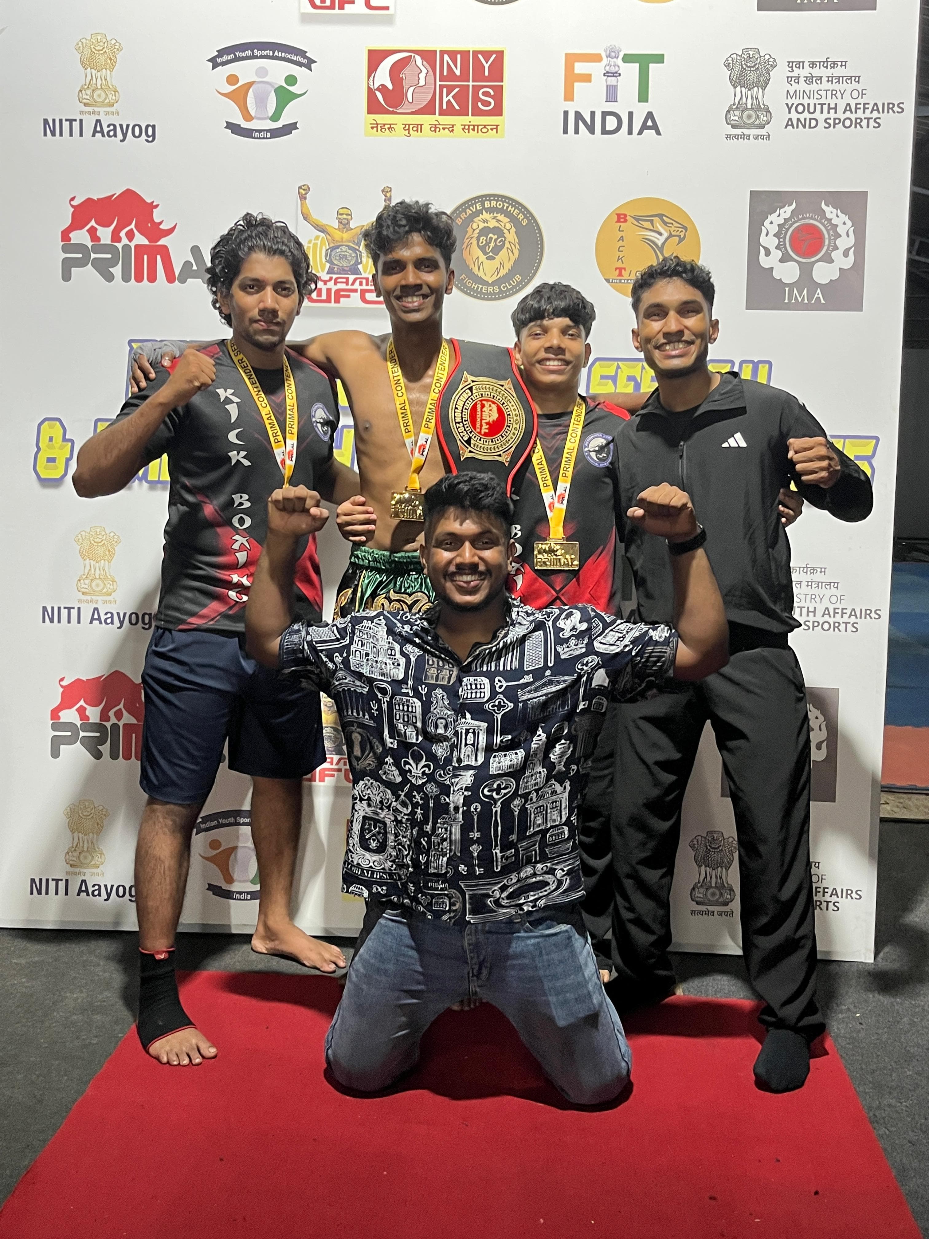 Primal Kick Boxing Championship – Title Belt